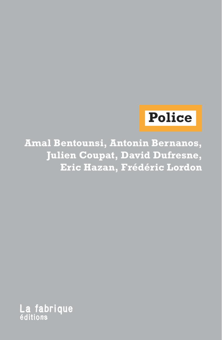 Police - Amal Bentounsi - FABRIQUE