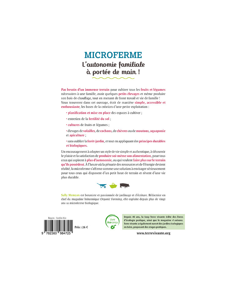 Microferme - Sally Morgan - TERRE VIVANTE