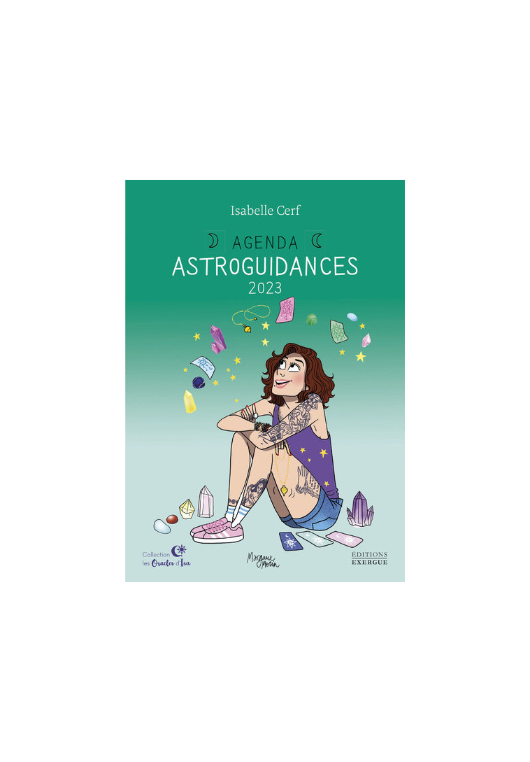 Agenda Astroguidances 2023 - Isabelle Cerf - EXERGUE