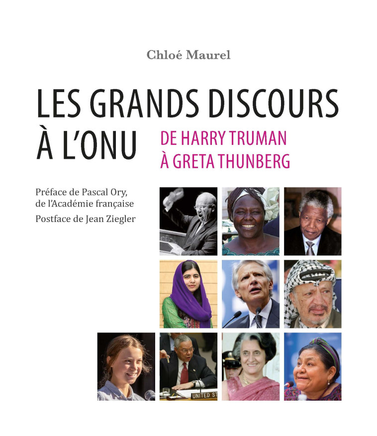 Les grands discours à l’ONU. De Harry Truman à Greta Thunberg - Chloé Maurel - CROQUANT