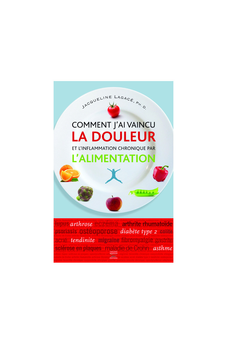 Comment j'ai vaincu la douleur et l'inflammation chronique par l'alimentation - Jacqueline Lagace - THIERRY SOUCCAR