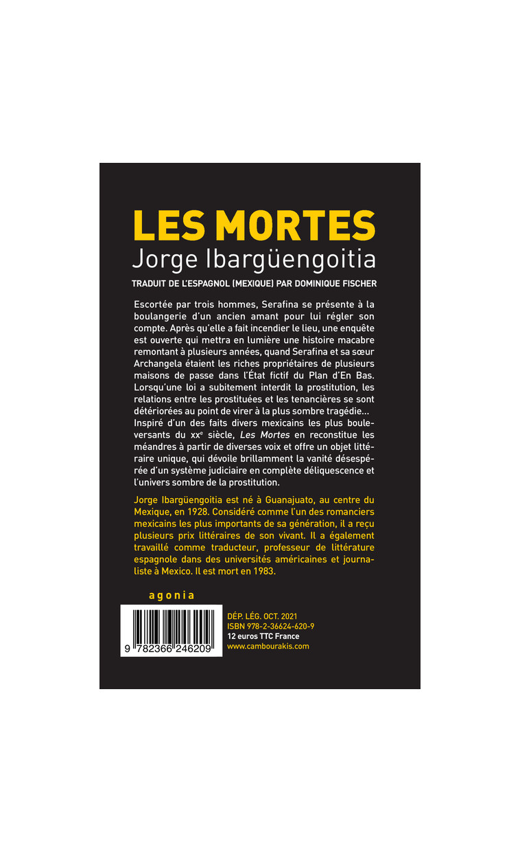 Les Mortes - Jorge Ibargüengoitia - CAMBOURAKIS