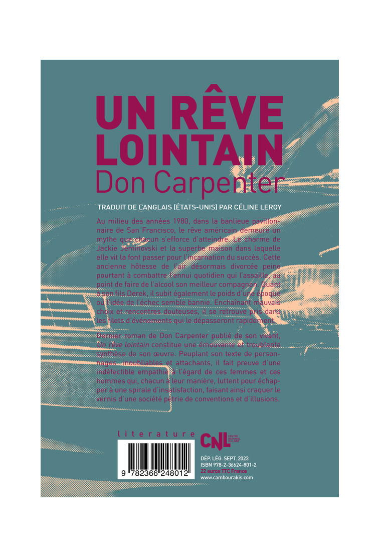 Un rêve lointain - Don Carpenter - CAMBOURAKIS