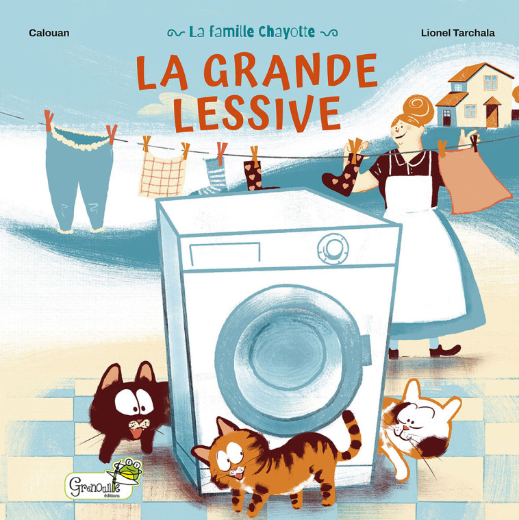 La grande lessive -  Calouan - GRENOUILLE