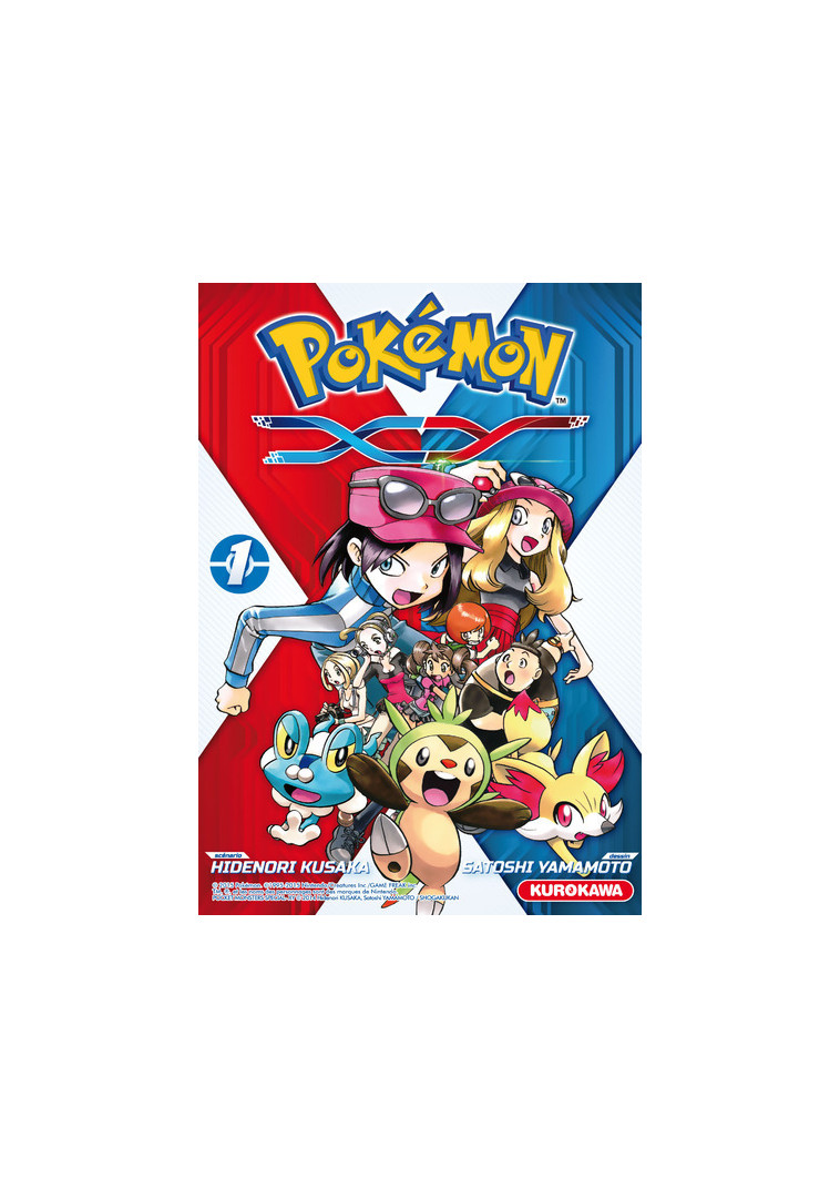 Pokémon XY - tome 1 - Hidenori Kusaka - KUROKAWA