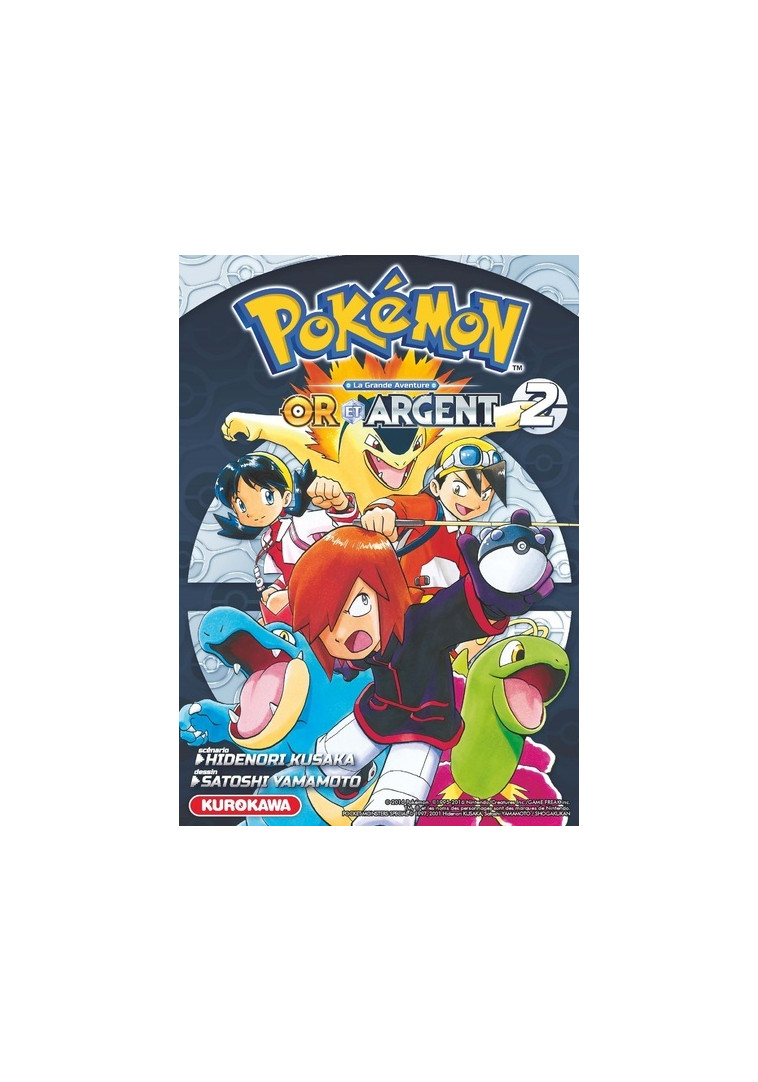 Pokémon Or et Argent - tome 2 - Hidenori Kusaka - KUROKAWA