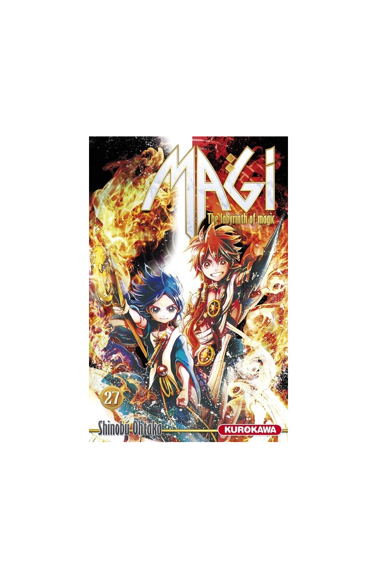 Magi - The Labyrinth of Magic - tome 27 - Shinobu Ohtaka - KUROKAWA