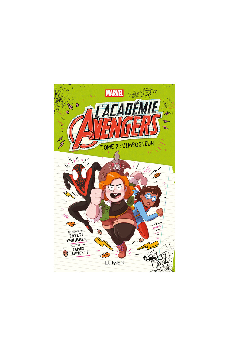 L'Académie Avengers - tome 2 L'imposteur - Preeti Chhibber - LUMEN