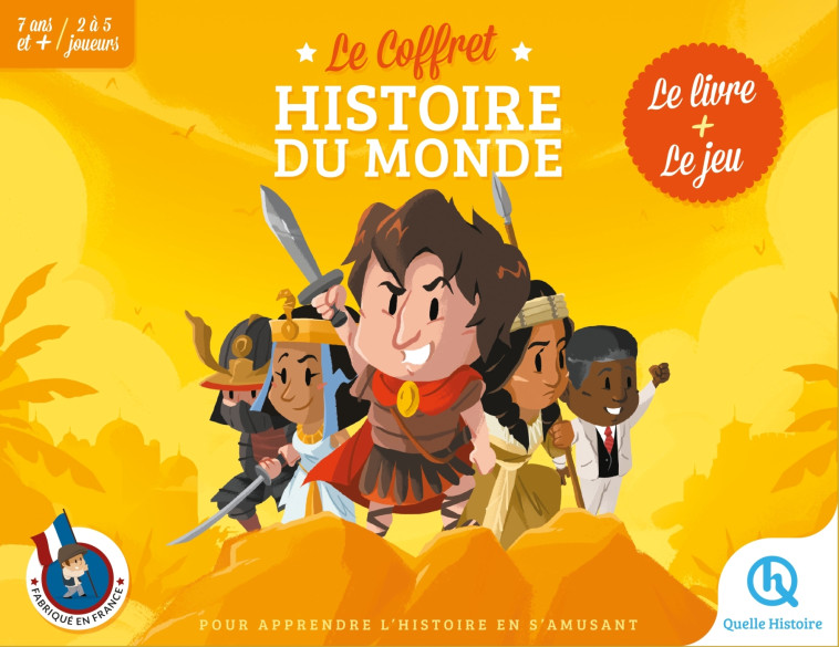 Le coffret Histoire du monde -   - QUELLE HISTOIRE