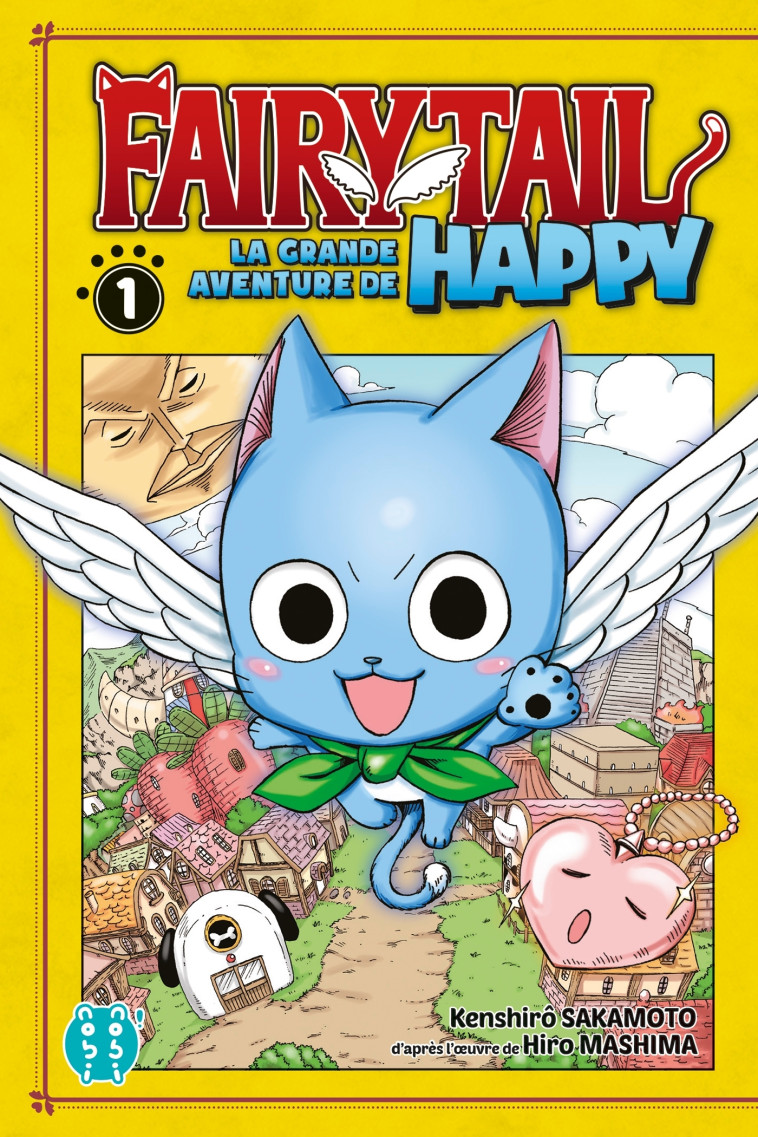 Fairy Tail - La grande aventure de Happy T01 - Kenshirô Sakamoto - NOBI NOBI