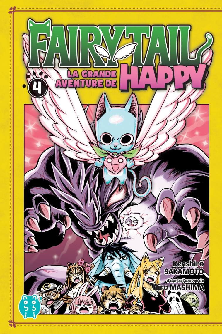 Fairy Tail - La grande aventure de Happy T04 - Kenshirô Sakamoto - NOBI NOBI