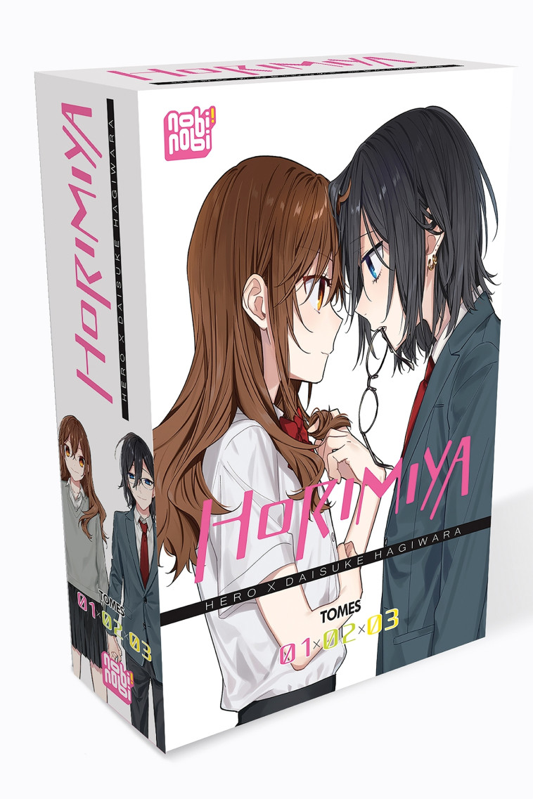 Horimiya Coffret T01 à T03 - Daisuke Hagiwara - NOBI NOBI