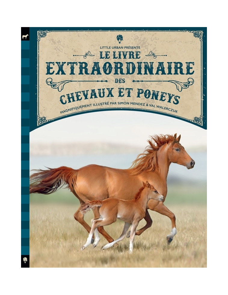 Le Livre extraordinaire des chevaux -  WALERCZUK Val - LITTLE URBAN