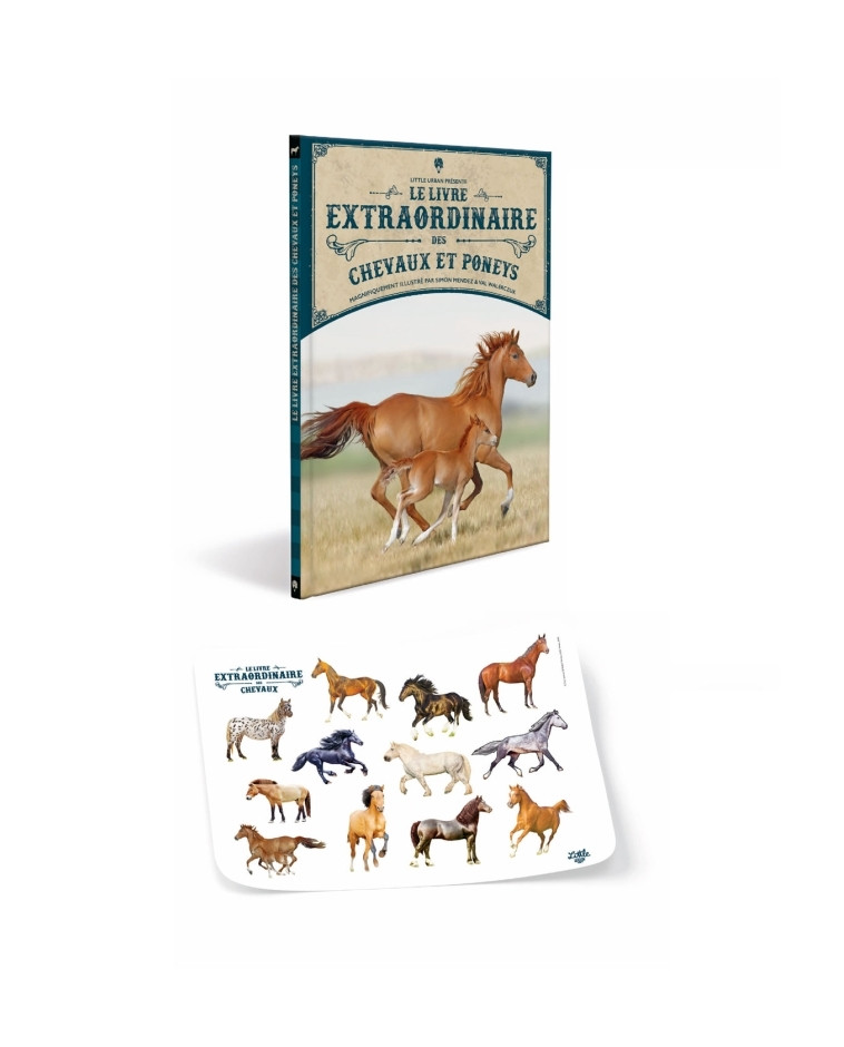 Le Livre extraordinaire des chevaux -  WALERCZUK Val - LITTLE URBAN