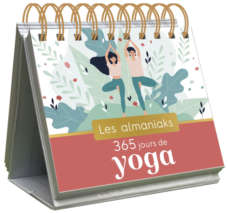 Almaniak 365 jours de yoga - calendrier 1 page par jour - Martine Texier - 365 PARIS