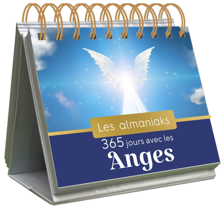 Almaniak 365 jours avec les anges - calendrier 1 page par jour - Philippe Saint-Ange - 365 PARIS