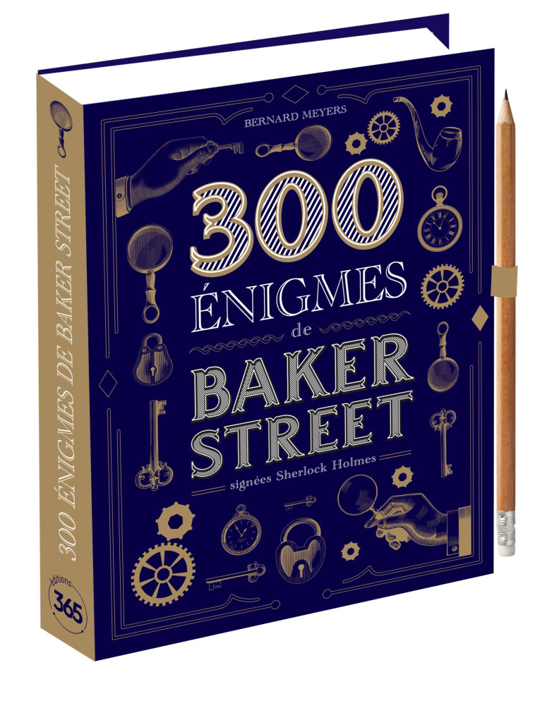 300 énigmes spécial Baker Street - Léo Desmarais - 365 PARIS