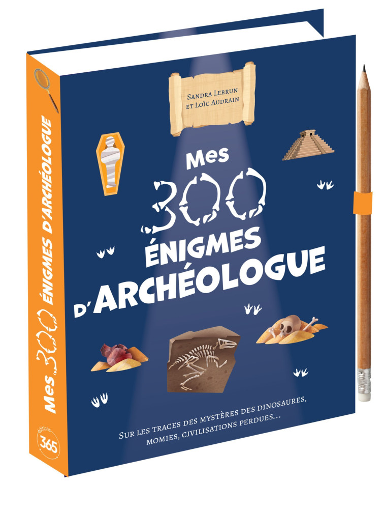 Mes 300 énigmes d'archéologue - Loïc Audrain - 365 PARIS