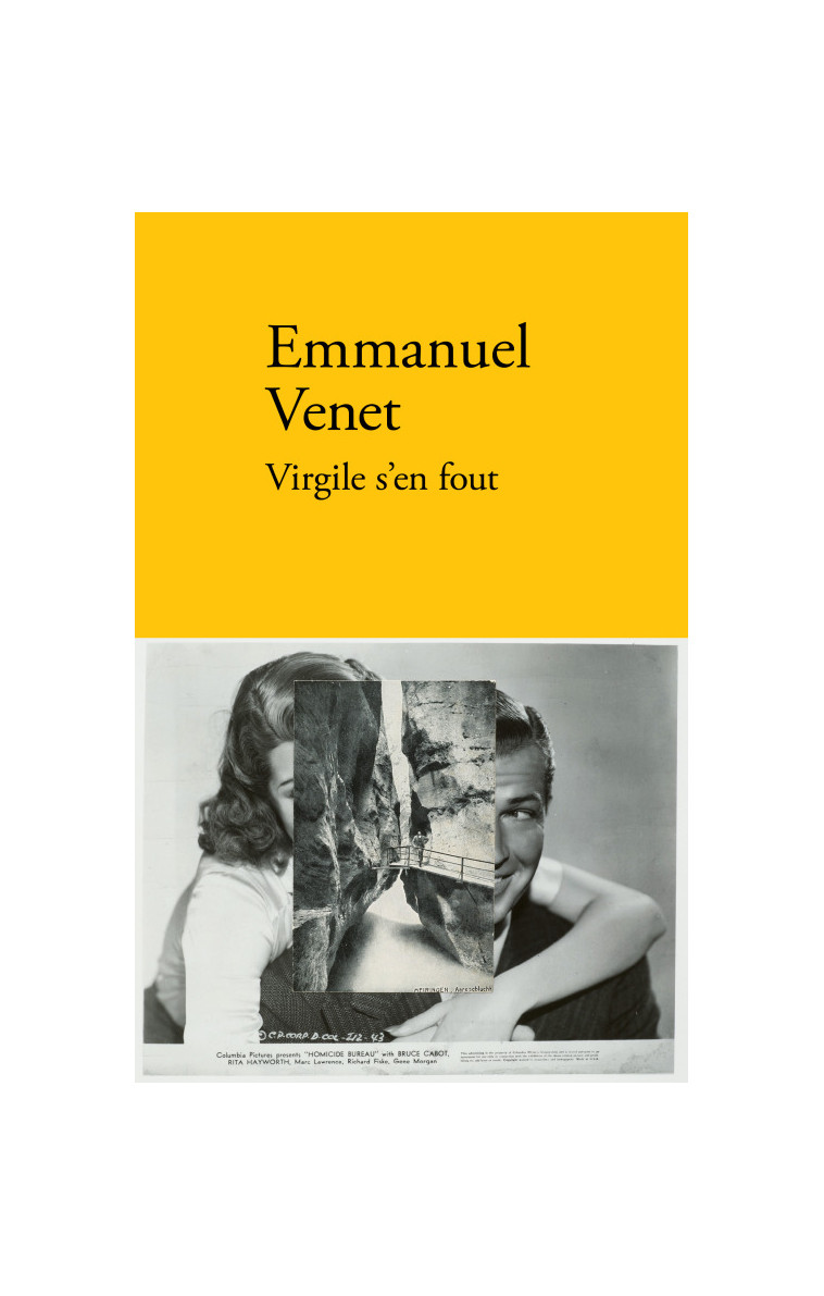 Virgile s'en fout - Emmanuel Venet - VERDIER