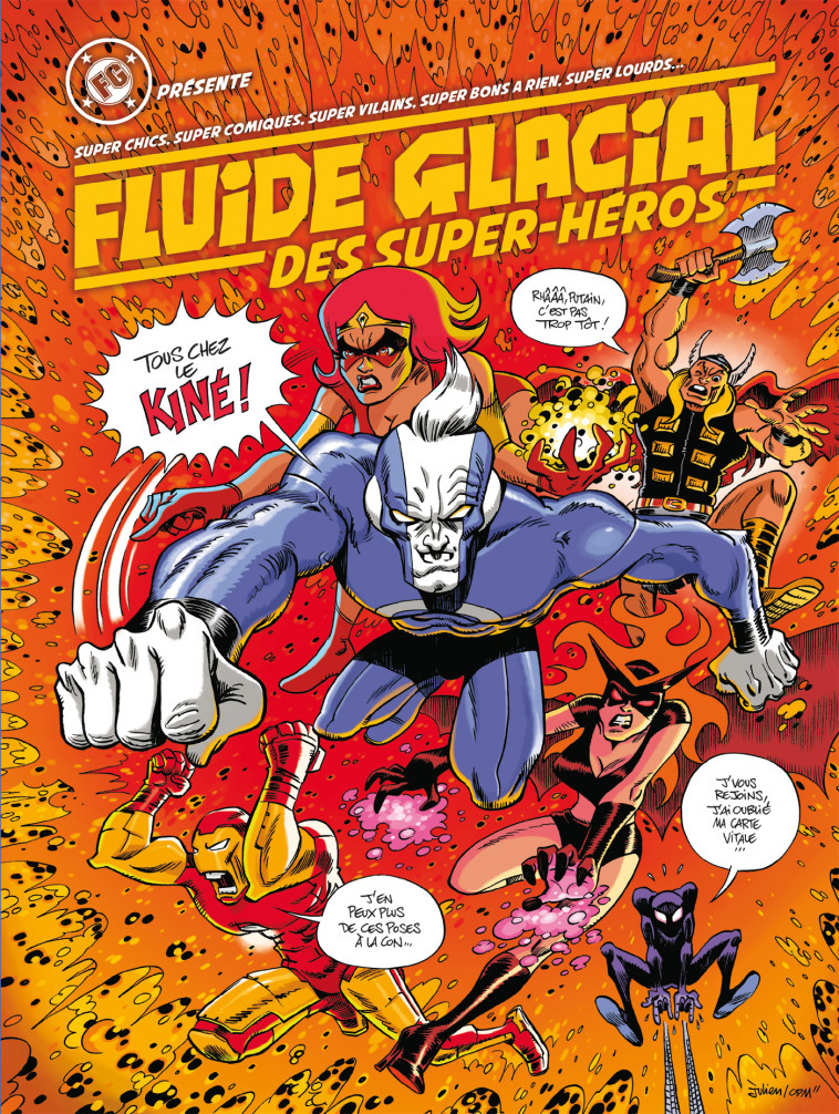 Fluide Glacial des super-héros -   - FLUIDE GLACIAL