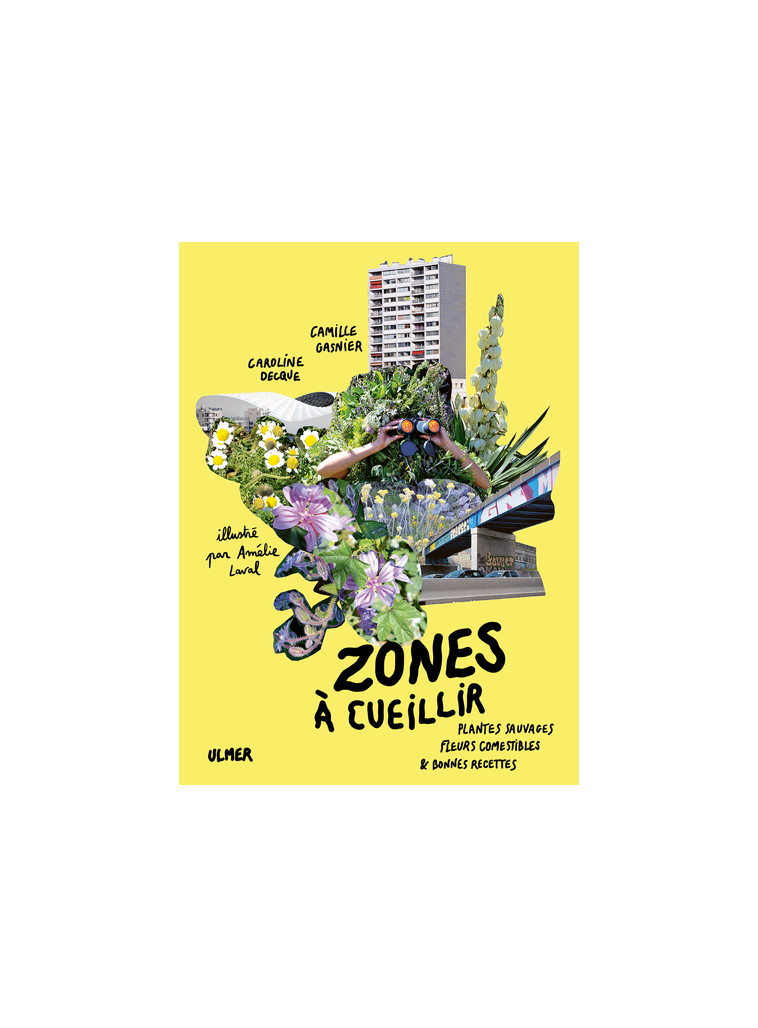 Zones à cueillir - Plantes sauvages, fleurs comestibles et bonnes recettes - Caroline Decque - ULMER