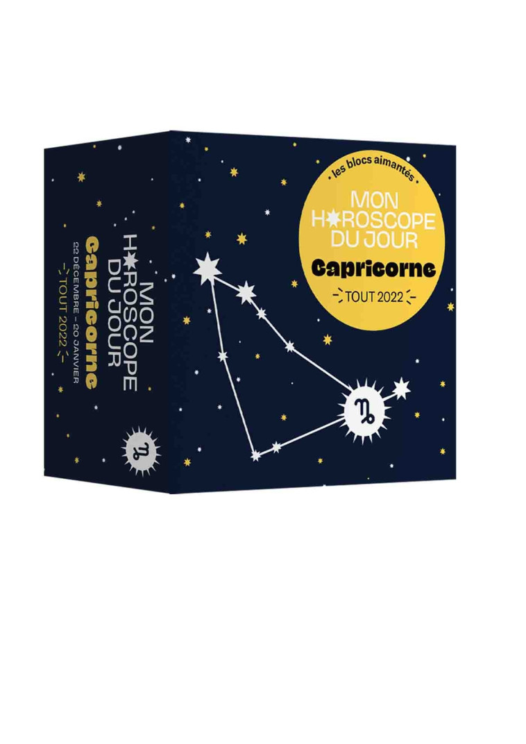 Mon horoscope 2022 - Capricorne - Fabienne Tanti - HACHETTE PRAT