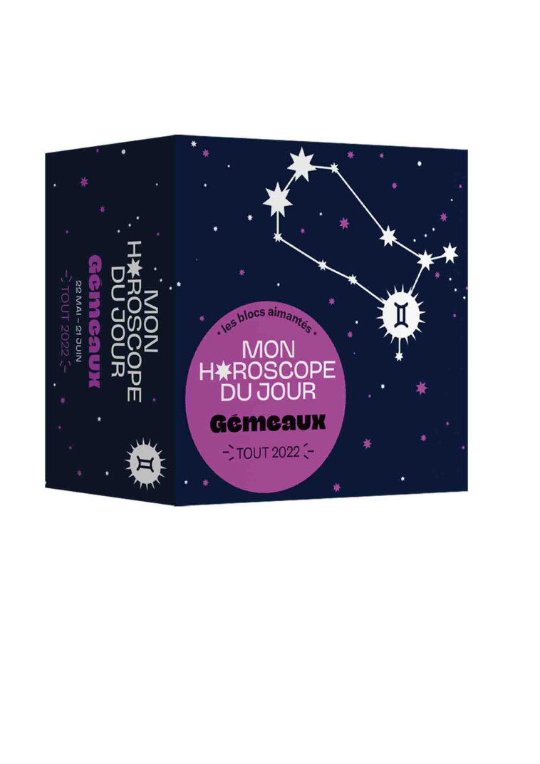 Mon horoscope 2022- Gémeaux - Fabienne Tanti - HACHETTE PRAT