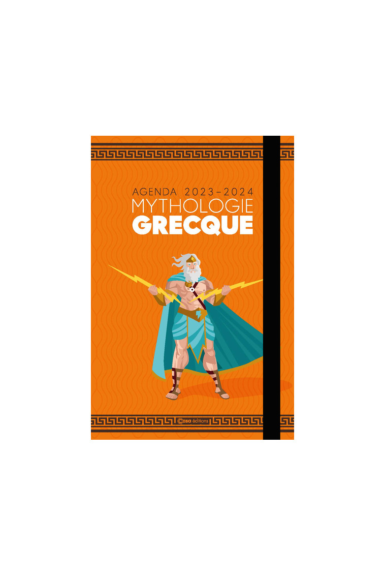 Agenda scolaire Mythologie grecque 2023 - 2024 -  Collectif - CASA