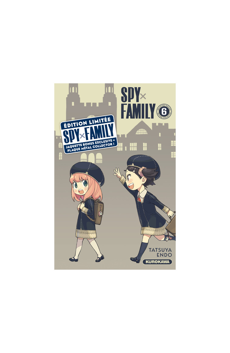 Spy x Family - tome 6 - Collector - Tatsuya Endo - KUROKAWA