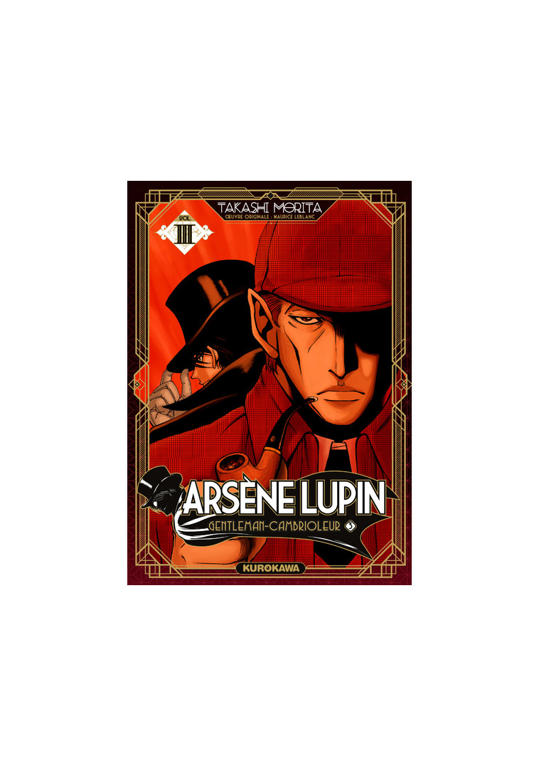 Arsène Lupin - Tome 3 - Maurice Leblanc - KUROKAWA