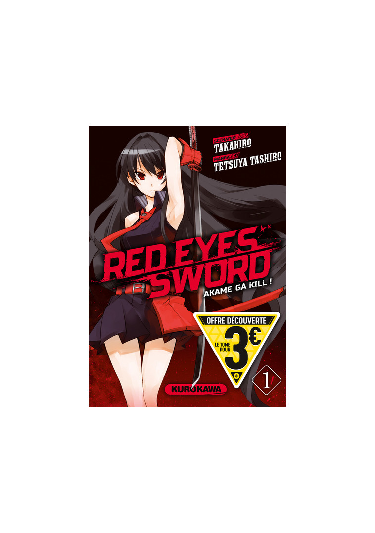 Red Eyes Sword \ Akame Ga Kill ! - T1 - Tetsuya Tashiro - KUROKAWA