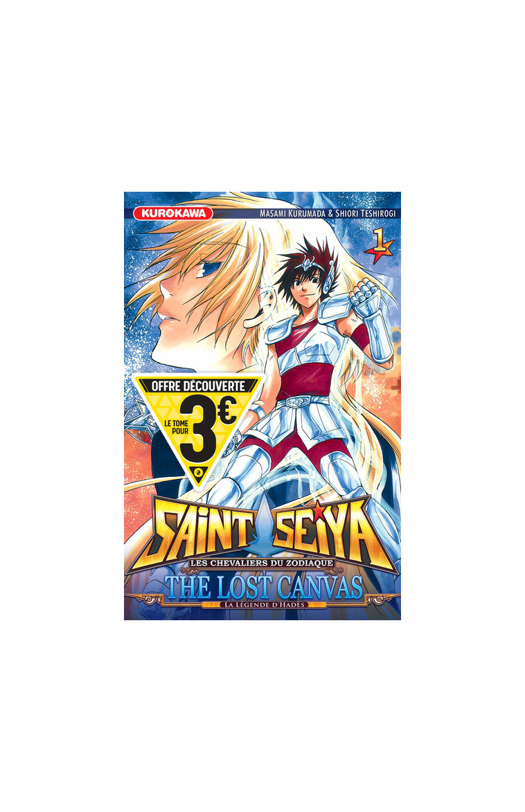 Saint Seiya - The Lost Canvas - La légende d'Hades - tome 1 - Masami Kurumada - KUROKAWA