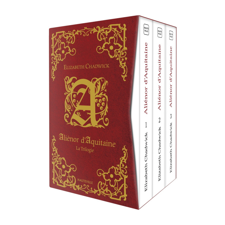 Coffret Aliénor d'Aquitaine - Elizabeth Chadwick - HAUTEVILLE