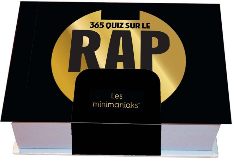 Minimaniak 365 quiz sur le rap - mini calendrier - Olivier Maligorne - 365 PARIS