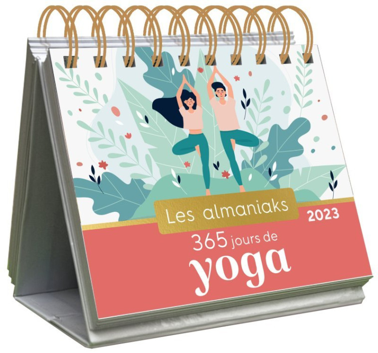 Almaniak 365 jours de yoga 2023 - Calendrier 1 page par jour - Martine Texier - 365 PARIS