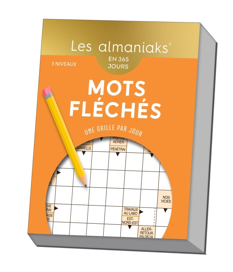 Almaniak Mots fléchés - Calendrier, une grille par jour -  RCI - 365 PARIS