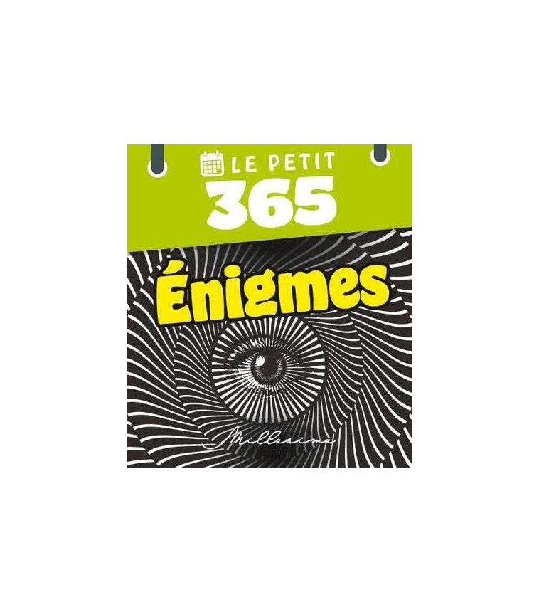 Le Petit 365 énigmes -  Collectif - MILLESIMA