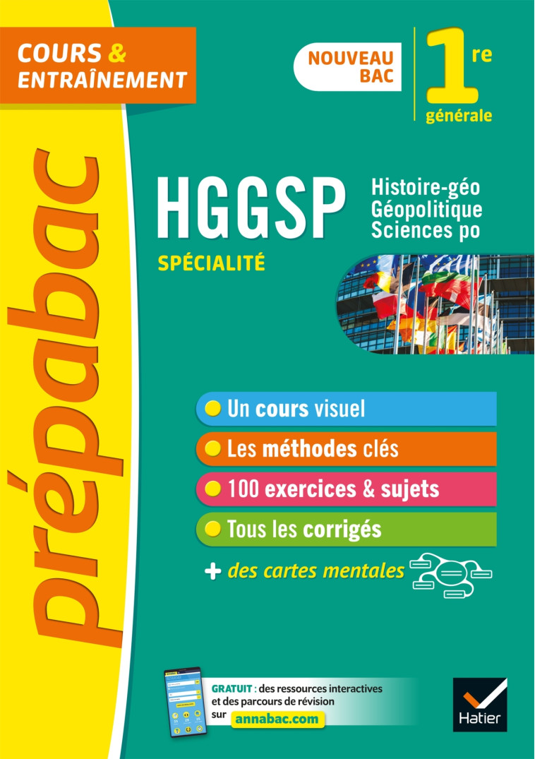 Prépabac HGGSP 1re générale (spécialité) - Cécile Gaillard - HATIER