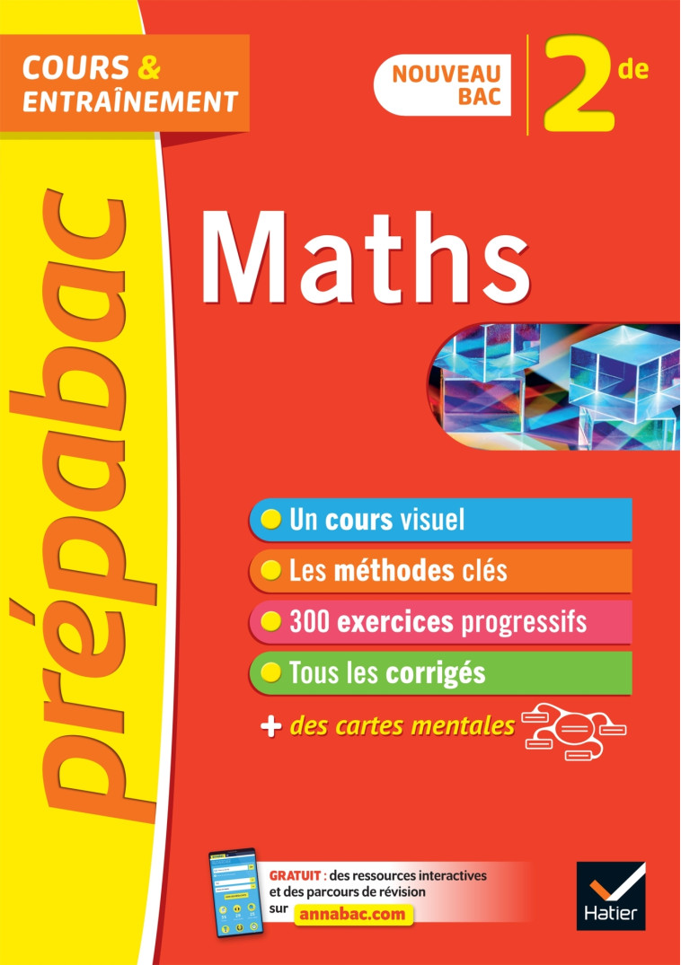 Prépabac Maths 2de - Jean-Dominique Picchiottino - HATIER