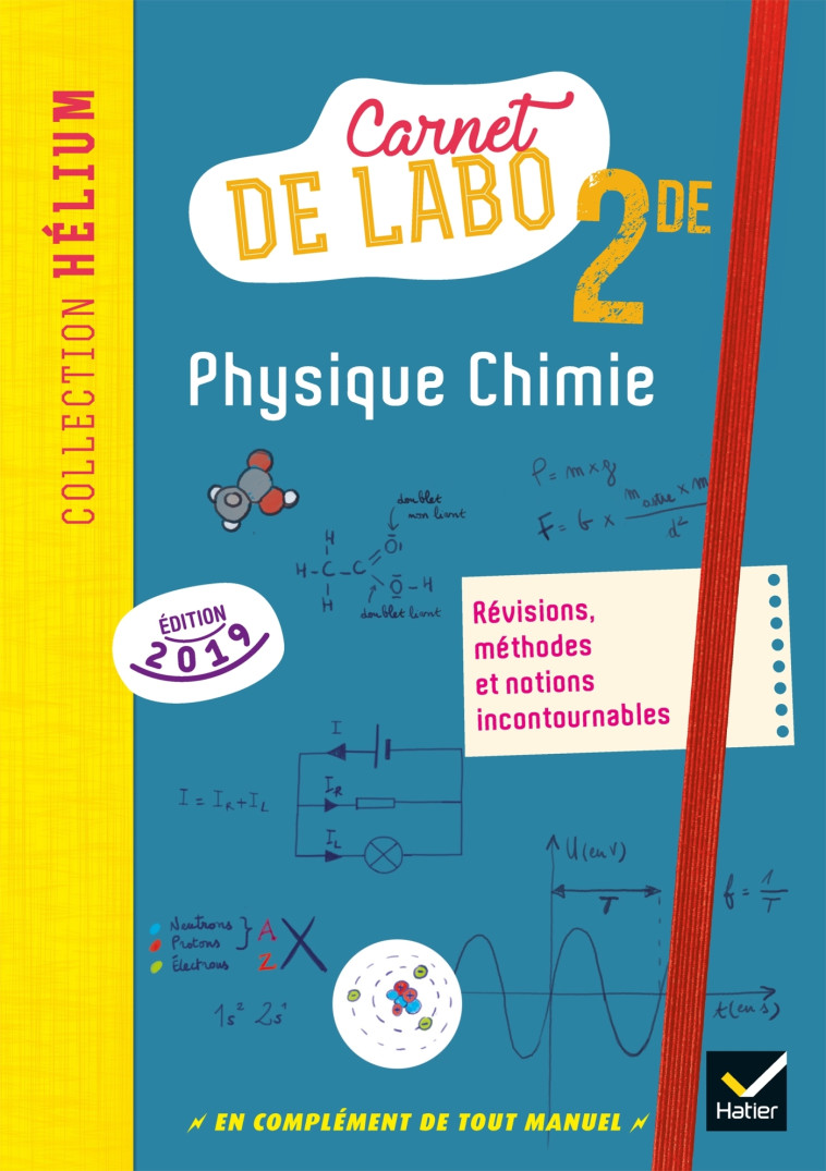 Physique chimie 2de - Éd. 2019 - Carnet de labo - David Dauriac - HATIER