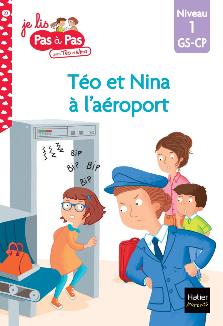 Téo et Nina GS CP Niveau 1 - Téo et Nina à l'aéroport - Marie-Hélène Van Tilbeurgh - HATIER