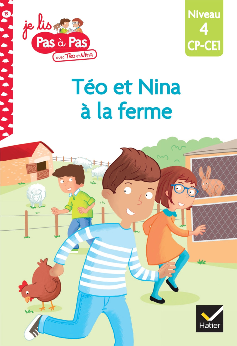 Téo et Nina CP CE1 Niveau 4 - Téo et Nina à la ferme - Marie-Hélène Van Tilbeurgh - HATIER