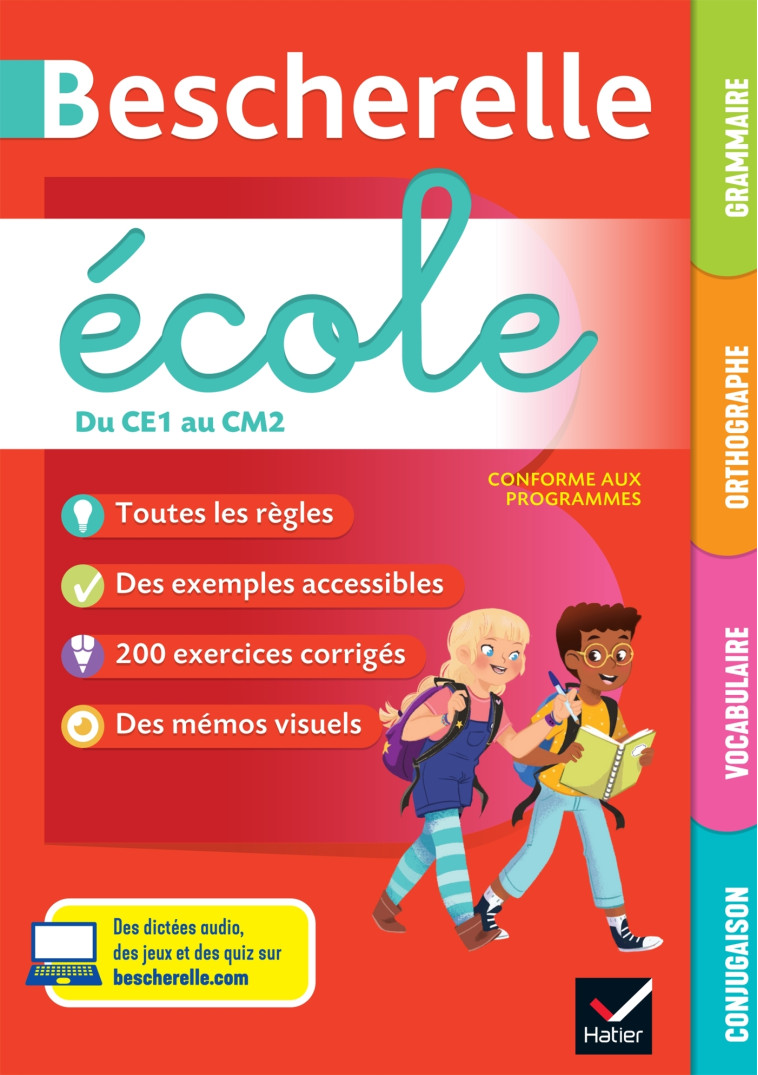 Bescherelle école - Français (CP, CE1, CE2, CM1, CM2) - Dominique Desmarchelier - HATIER