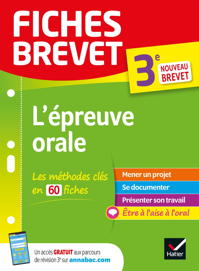 Fiches brevet L'épreuve orale du brevet 3e - Brevet 2023 - Cécile Gaillard - HATIER