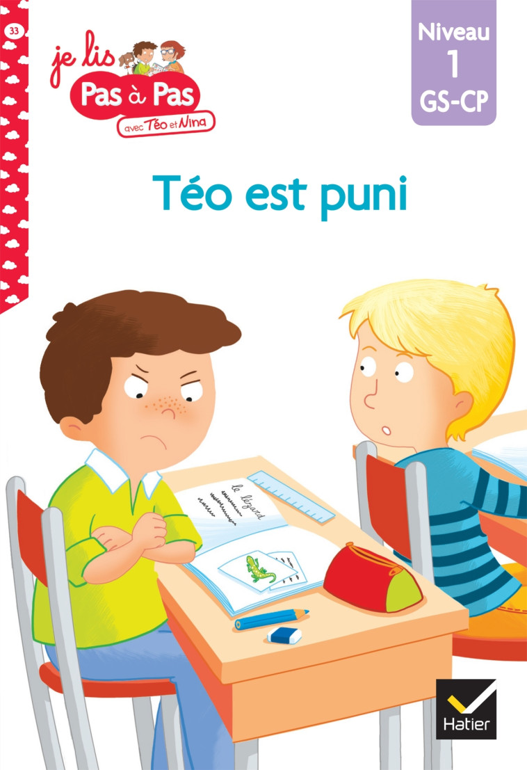 Téo et Nina GS-CP Niveau 1 - Téo est puni - Marie-Hélène Van Tilbeurgh - HATIER