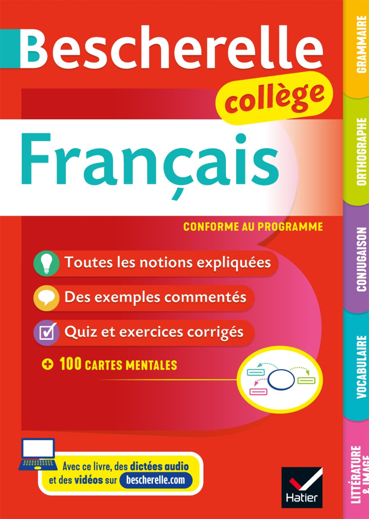 Bescherelle collège - Français (6e, 5e, 4e, 3e) - Marie-Pierre Bortolussi - HATIER