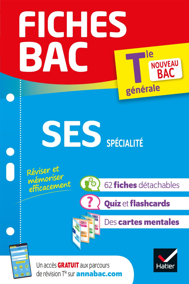 Fiches bac SES Tle (spécialité) - Bac 2024 -   - HATIER