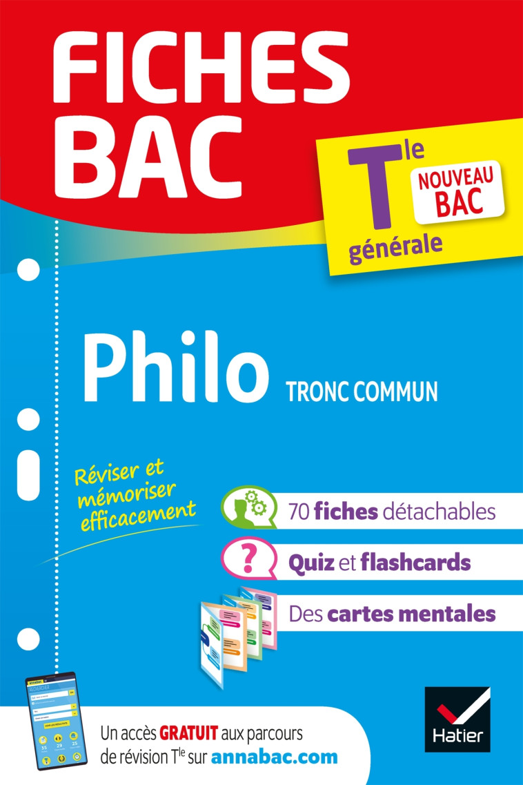 Fiches bac Philosophie Tle - Bac 2024 -   - HATIER