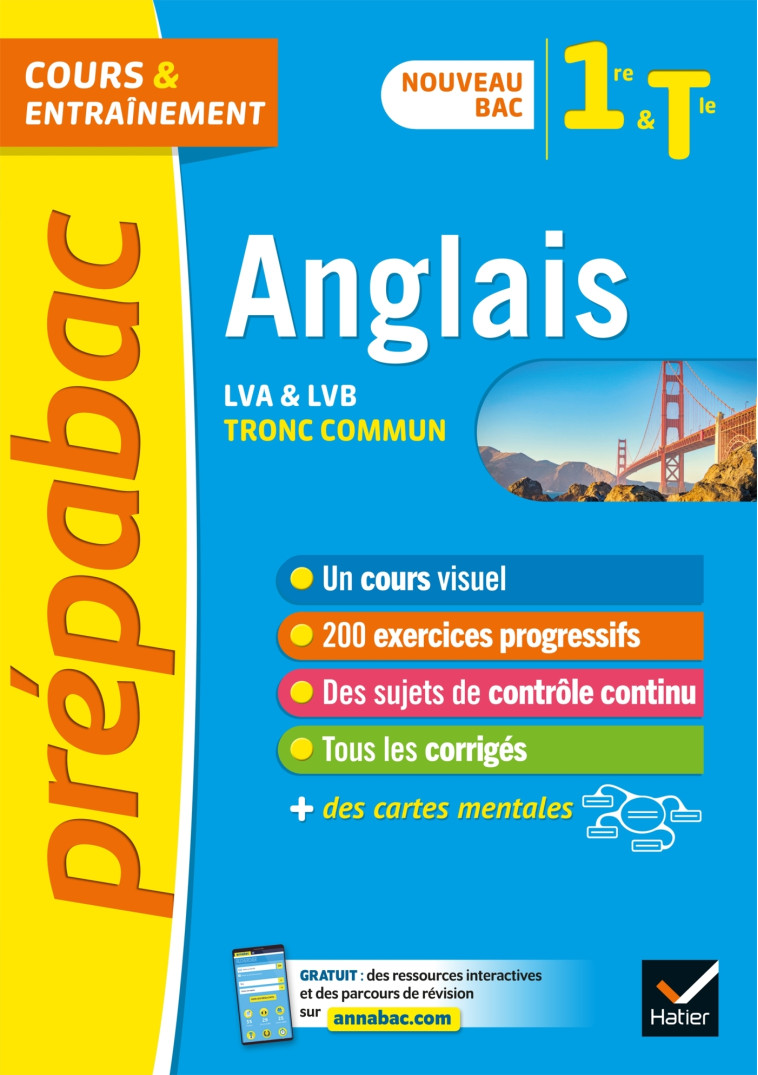 Prépabac Anglais 1re/Tle - Bac 2023 - Sophie Béthery-Dostes - HATIER