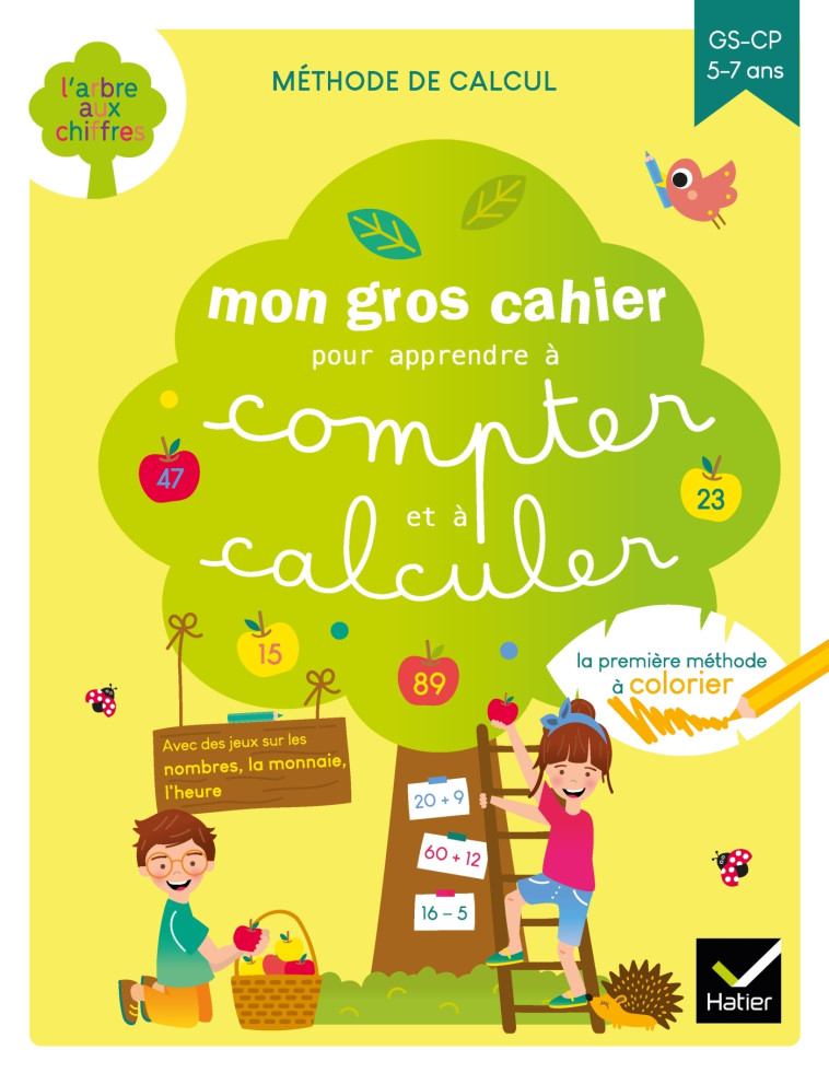 Mon gros cahier pour apprendre à compter et à calculer - Isabelle Arnaudon - HATIER